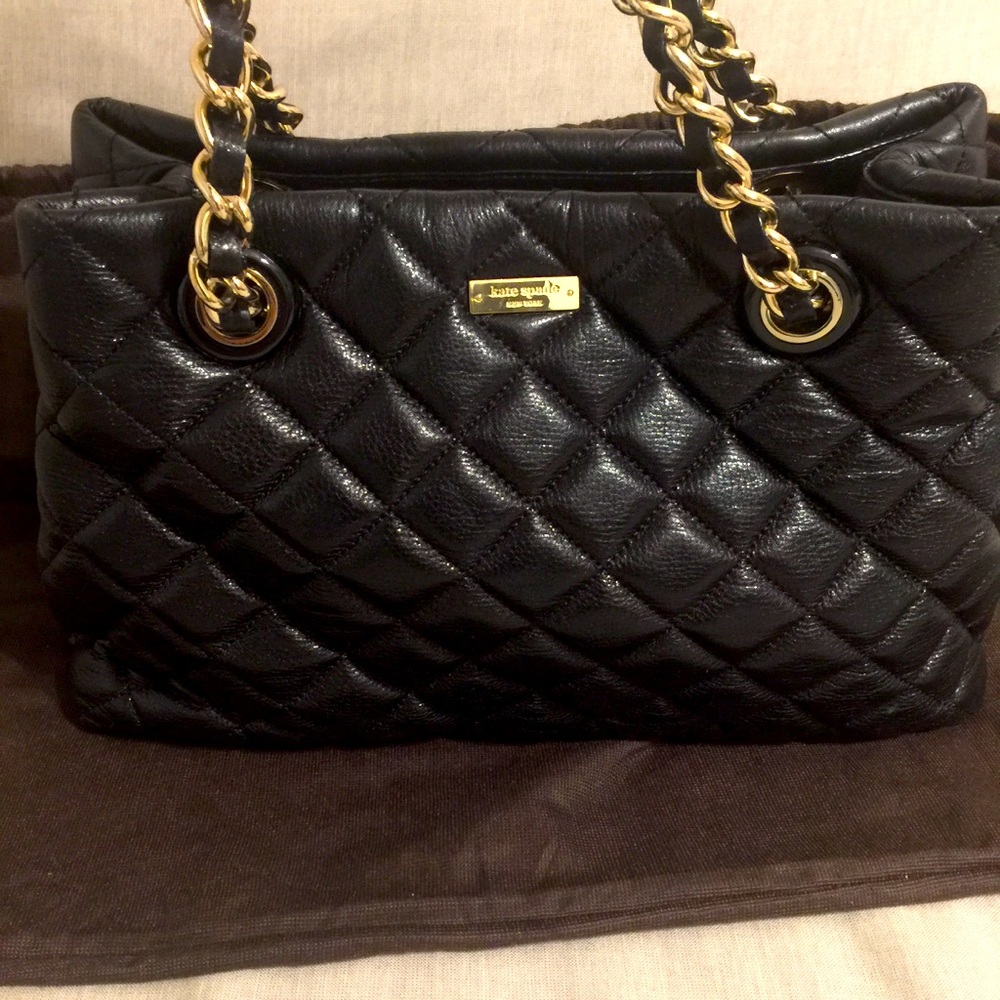 Kate Spade Quilted Bag Gold Coast